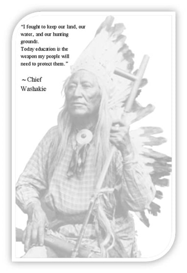 Chief Washakie quote